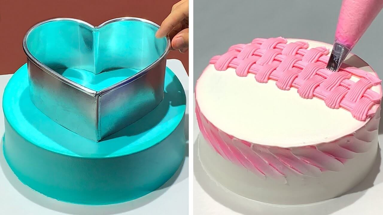 2 Floor Cake With Double Flavour | bakehoney.com